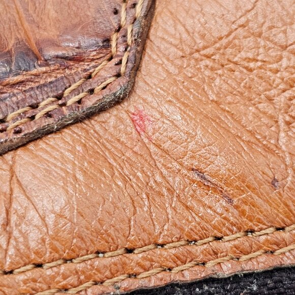 Exotic Fennix Italy Hornback Crocodile Ostrich Brown sz 9 Chelsea Dress Zip Boot - Picture 7 of 16